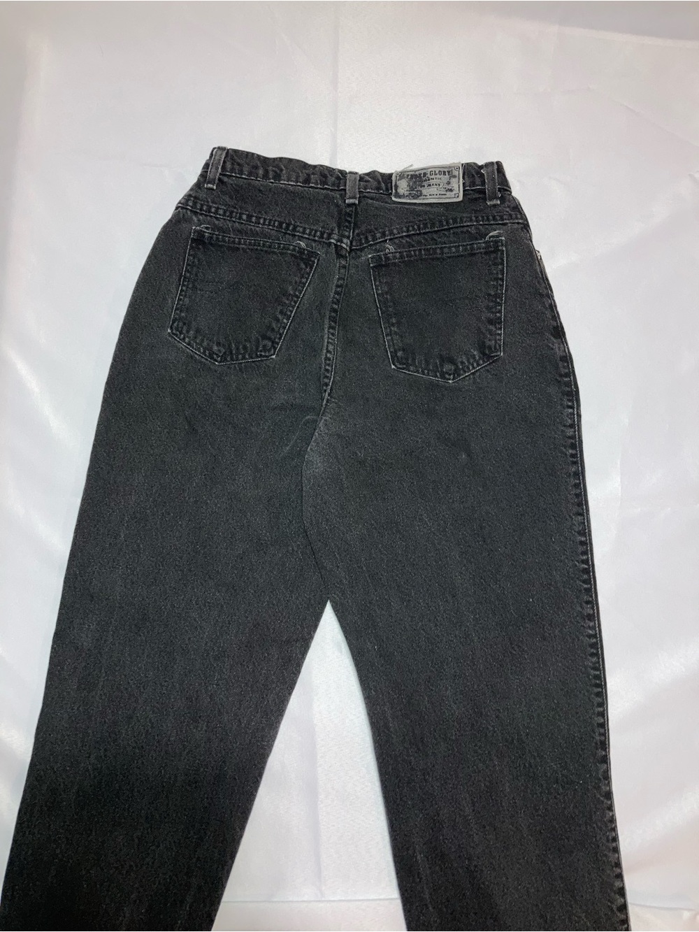 Faded Glory Black High-Rise Mom Jeans - Picture 4 of 8